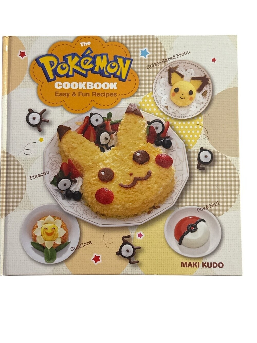 Pokemon Cookbook Maki Kudo Hardcover Easy Fun Recipes Kids Viz Media Illustrated